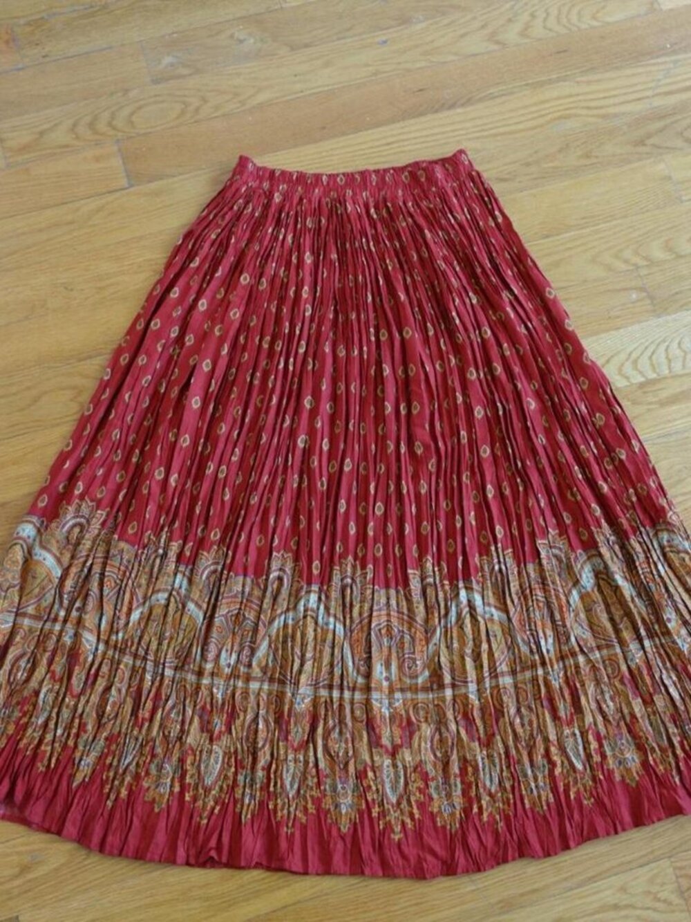 Vintage Laura Michelle pleated maxi skirt ❤️‍🔥